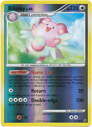 Blissey - 22/127 - Rare - Reverse Holo
